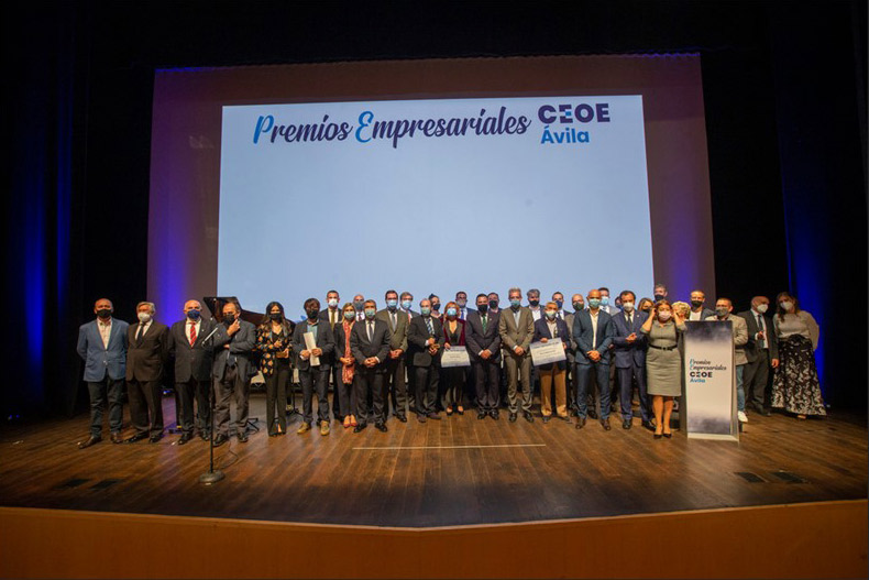 Premios empresariales CEOE Ávila 2021