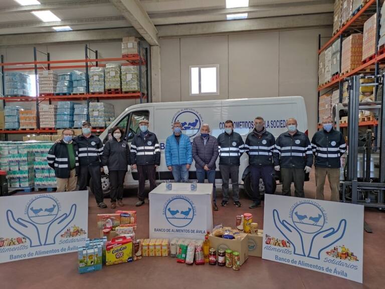 El Banco de Alimentos repartirá 28.000 kilos en Ávila y provincia