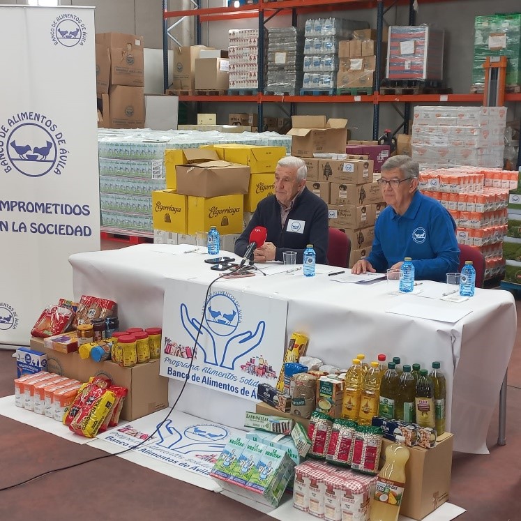 Programa “Alimentos Solidarios 2024” el Banco de Alimentos de Ávila distribuye 40.000 kilos con fondos propios - Banco de Alimentos de Ávila