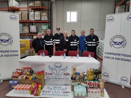 Programa “Alimentos Solidarios 2024” el Banco de Alimentos de Ávila distribuye 40.000 kilos con fondos propios